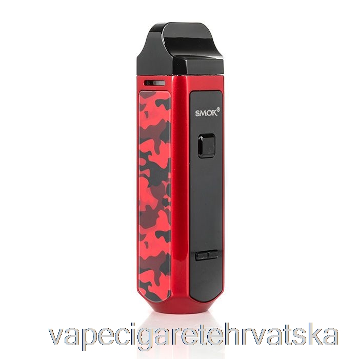 Vape Cigarete Smok Rpm 40 Pod Mod Kit Red Camo